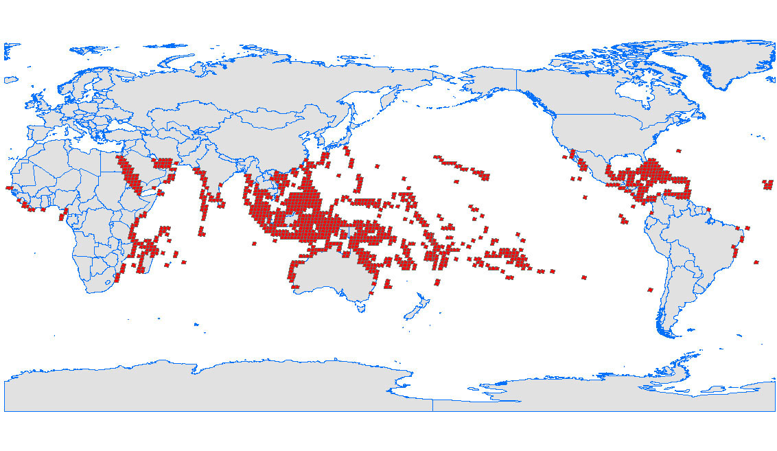 new atlas maps the world's fast disappearing coral reefs - unep printable 